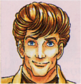 Todd Marshall as seen in the Super Famicom Manual