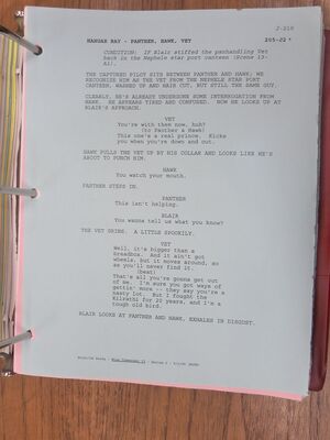 WC4 Shooting Script 219.JPG