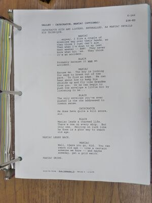 WC4 Shooting Script 254.JPG