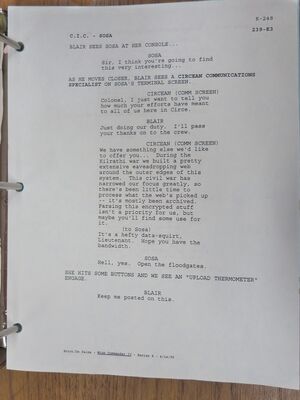 WC4 Shooting Script 256.JPG