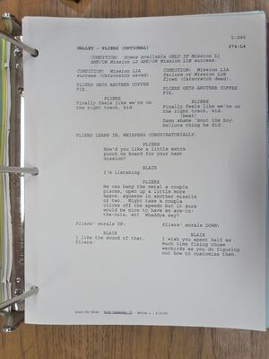 WC4 Shooting Script 311.JPG