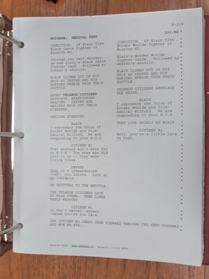 WC4 Shooting Script 332.JPG