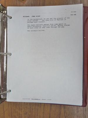 WC4 Shooting Script 376.JPG