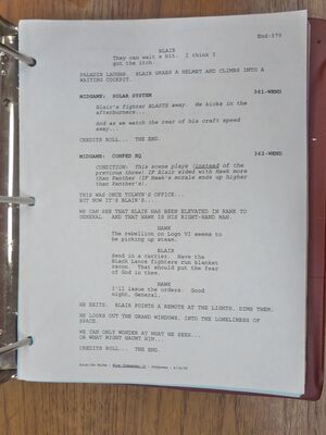 WC4 Shooting Script 398.JPG