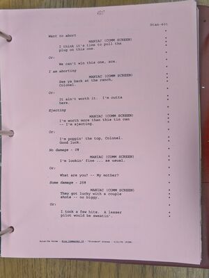 WC4 Shooting Script 422.JPG