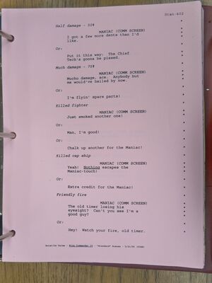 WC4 Shooting Script 423.JPG