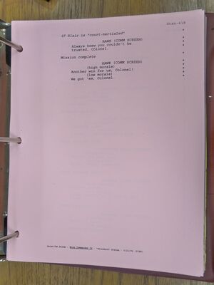 WC4 Shooting Script 439.JPG