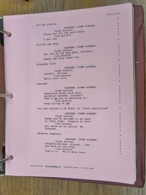 WC4 Shooting Script 443.JPG