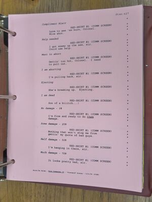 WC4 Shooting Script 448.JPG