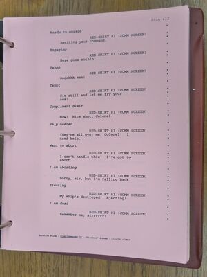 WC4 Shooting Script 453.JPG