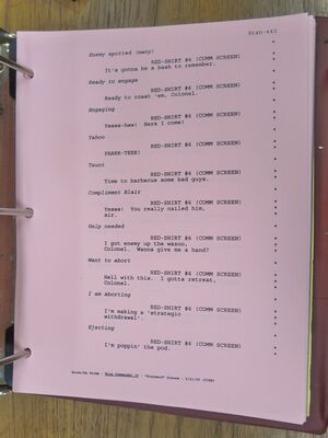 WC4 Shooting Script 461.JPG