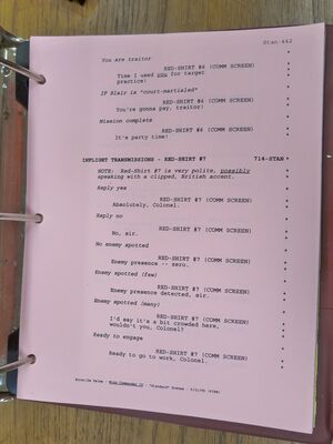 WC4 Shooting Script 463.JPG