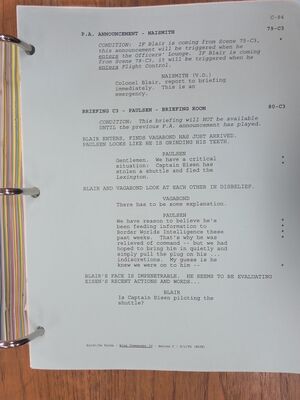 WC4 Shooting Script 93.JPG