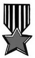 The Bronze Star was a Terran Confederation military medal. It was awarded for exceptional bravery under fire.