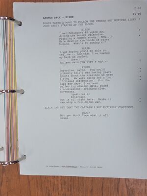 WC4 Shooting Script 105.JPG