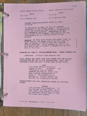 WC4 Shooting Script 273.JPG