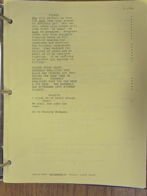 WC4 Shooting Script 395.JPG